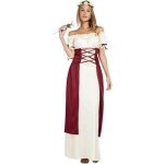 Dguisement de fte mdivale - femme - robe et rubans