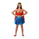 Dguisement fille - atosa - wonder woman - costume super hro - multicouleur - 3 ans et plus