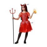Dguisement fille diablesse brillante