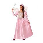 Dguisement fille fe marraine rose