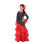 Déguisement flamenco à pois rouges - atosa - fille 3 - 4 ans - multicolore - robe - intérieur Déguisement flamenco à pois rouges - atosa - fille 3 - 4 ans - multicolore - robe - intérieur
