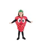 Dguisement de fraise pour enfant et bb - disfrazzes - modle mixte - blanc -  partir de 3 ans