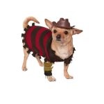 Déguisement de freddy krueger pour chien - rubies - noir - halloween Déguisement de freddy krueger pour chien - rubies - noir - halloween