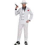Dguisement gangster carlo - fiestas guirca s. l. - homme - noir - carnaval