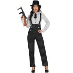 Dguisement gangster virginie - fiestas guirca s. l. - m - femme - noir