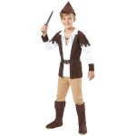 D�guisement gar�on des bois - marque - mod�le - chemise blanche - pantalon beige - ceinture marron