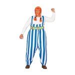 Dguisement de gaulois fort ou muscl pour homme - disfrazzes - bleu - adulte