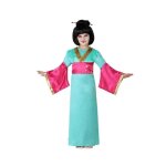 D�guisement geisha fille - atosa - panoplie enfant - multicolore - a partir de 3 ans