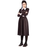 Dguisement gothique mercredi femme - eurocarnavales sa - noir - carnaval halloween