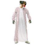Dguisement grand - mre loup homme - disfrazzes - rose - robe casquette et gants