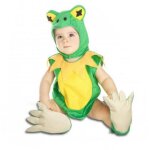 D�guisement b�b� - grenouille - 100% polyester - int�rieur - taille 7 - 12 mois