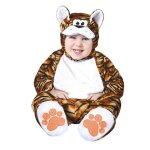 D�guisement grenouill�re tigre f�lin sauvage b�b� 18 / 24 mois orange cuivre mandarine