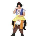 Dguisement - guirca - princesse sur nain homme (l) - multicolor - jaune - adulte