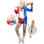 Dguisement harley quinn femme avec perruque batte gonflable suicide squad - funidelia - 120564 - dguisement ...