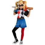 Dguisement harley quinn fille - funidelia - 118073 - dguisement fille et accessoires halloween carnaval ...