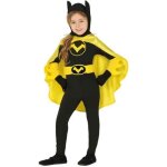 D�guisement - super - h�ros chauve - souris fille - noir - 3 ans - justaucorps cape et capuche