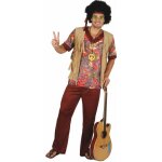 Dguisement - lucida - dguisement hippie motif rouge homme