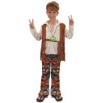 Dguisement - lucida - dguisement hippie marron garon