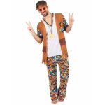 Dguisement - lucida - dguisement hippie motifs ronds homme
