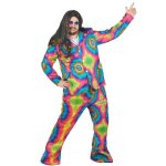 Dguisement hippie psychdlique grande taille homme