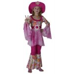 D�guisement hippie rose fille - 173872