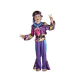 D�guisement - hippie violet - chemise pantalon ceinture - gar�on - 3 � 14 ans
