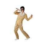 Dguisement homme rockeur dor