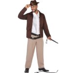 Déguisement indiana jones adulte - licence indiana jones - marron - taille m / l Déguisement indiana jones adulte - licence indiana jones - marron - taille m / l
