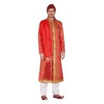 Déguisement indien traditionnel bollywood homme l rouge bordeaux Déguisement indien traditionnel bollywood homme l rouge bordeaux