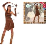 Dguisement indienne femme atosa - marron - adulte