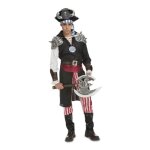 D�guisement - jack devil fantasy pirate - noir - tunique pantalon chapeau - pour homme et adolescent