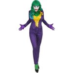Dguisement joker folle pour femme - widmann - batman - violet - taille xl
