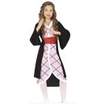 D�guisement kimono combattant fille 7 / 9 ans noir