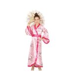 Dguisement kimono - noname - enfant - multicolore - rose - inclus: bata et ceinturon
