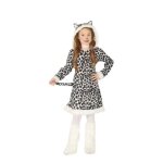 D�guisement de l�opard blanc pour fille