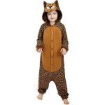 D�guisement l�opard onesie fille et gar�on - funidelia - animaux d�sert jungle - marron - 100% polyester ...