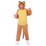 D�guisement lion de la montagne pour adulte - fiestas guirca s. l. - jaune - carnaval