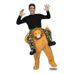 Dguisement de lion au muscle pour adulte