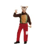 Dguisement loup froce - enfant - rouge - costume halloween carnaval