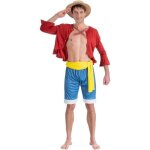 Dguisement luffy one piece homme - chaks - luffy one piece homme - multicolore - intrieur - adulte