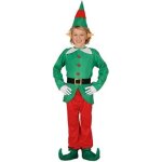 Dguisement de lutin - nol - enfant - bonnet chemise ceinture pantalon - vert - mixte