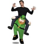 Dguisement lutin irlandais muscle adulte - disfrazzes - pantalon avec lutin - vert - mixte - 18 ans