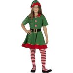 D�guisement lutin de no�l fille - funidelia - 119643 - d�guisement fille et accessoires halloween carnaval ...