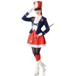 Dguisement majorette de luxe - car y gus s. l. - femme - noir - xxl - pour carnaval et ftes dguises ...