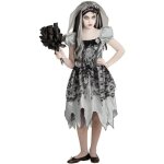 Déguisement mariée squelette fille - widmann - halloween - nuit des morts vivants - noir - enfant Déguisement mariée squelette fille - widmann - halloween - nuit des morts vivants - noir - enfant