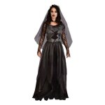 Dguisement marie tnbreuse robe long noir femme