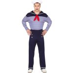 Dguisement de marin annes 20 pour homme pour le carnaval et les soires  thme de bords de mer ou ...