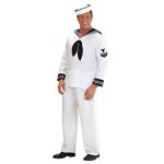 D�guisement de marin pour homme - widmann - matelot - blanc - adulte