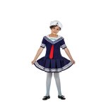 D�guisement marini�re fille - disfrazzes - mod�le pour enfant - robe et casquette - multicolore / bleu ...