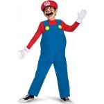 Dguisement mario deluxe enfant - mario - garon - noir - orange